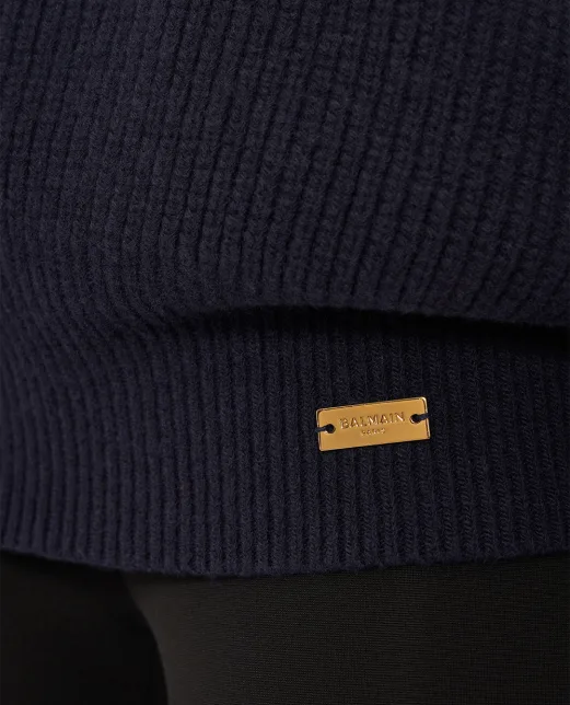 Balmain Светр з вовни - Артикул: FF0KG025KJ02