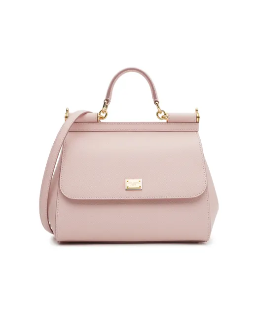 Dolce&Gabbana Сумка Sicily Large из телячьей кожи - Артикул: BB6002-B1001