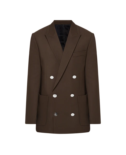 Balmain Шерстяной блейзер - Артикул: AH0SG030WB02