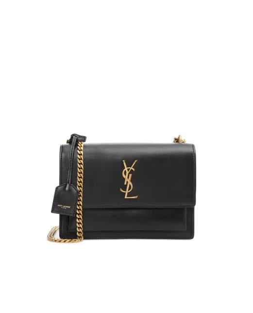 Saint Laurent Кожаная сумка Sunset Medium - Артикул: 442906-D420W