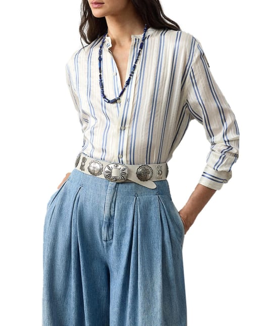 Ralph Lauren Collection Шелковая рубашка - Артикул: 290974498001