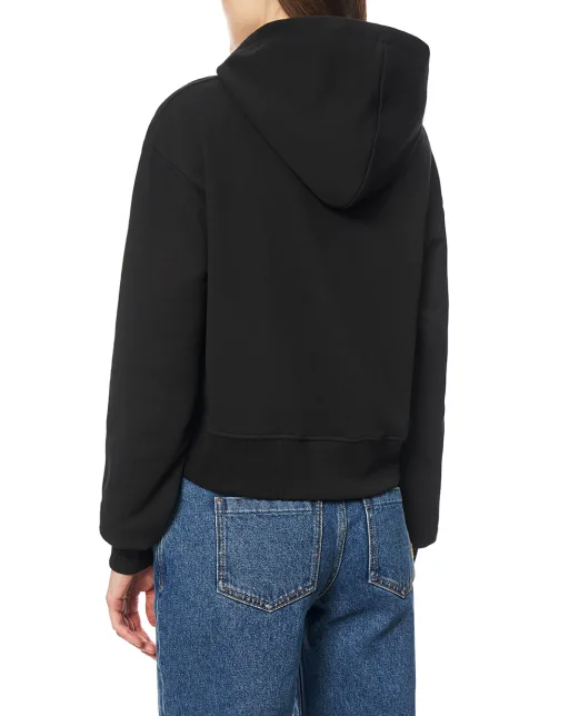 Balmain Худи с принтом логотипа и завязками - Артикул: GF1JR030BD41