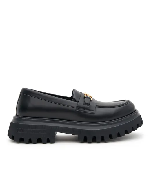 Dolce&Gabbana Дитячі шкіряні лофери - Артикул: D11351-A1065-L