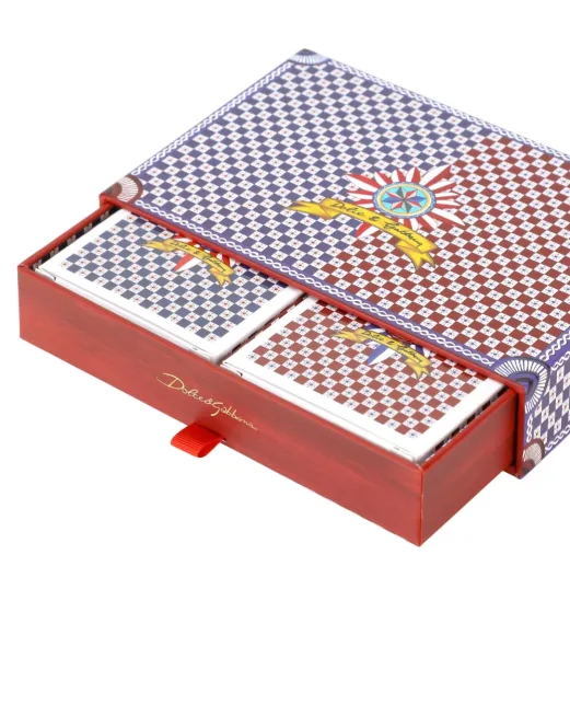 Dolce&Gabbana Карти Poker Cards - Артикул: TCC205-TCAG1