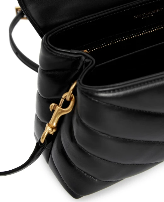 Saint Laurent Кожаная сумка Loulou Toy - Артикул: 678401-DV707