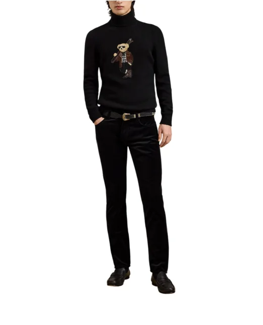 Ralph Lauren Purple Label Светр Polo Bear з кашеміру - Артикул: 790P00835001