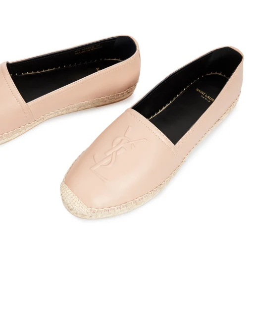 Saint Laurent Кожаные эспадрильи - Артикул: 458573-0RR00
