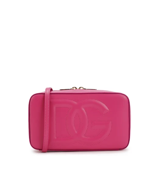 Dolce&Gabbana Кожаная сумка DG Logo Small - Артикул: BB7289-AW576