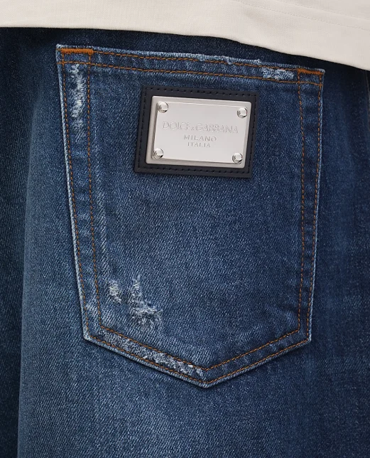 Dolce&Gabbana Джинсовые шорты - Артикул: GP02MD-G8KF6
