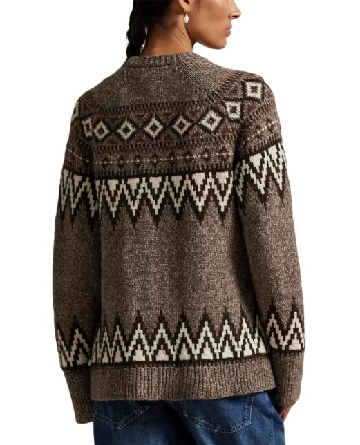 Polo Ralph Lauren Кардиган из шерстяной смеси в стиле Fair Isle - Артикул: 211978326001