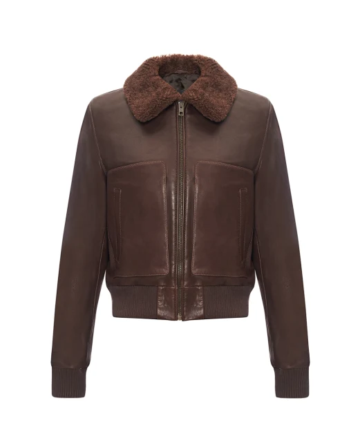 NILI LOTAN Куртка Тома из кожи - Артикул: 13229-L190