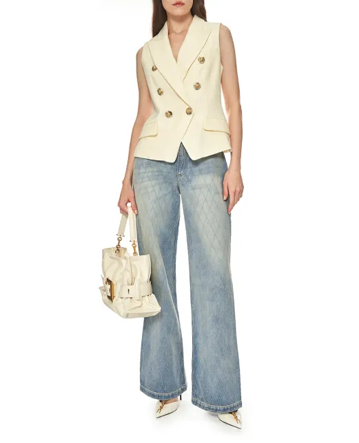 Balmain Жакардовий жилет - Артикул: FF1AG740VI29