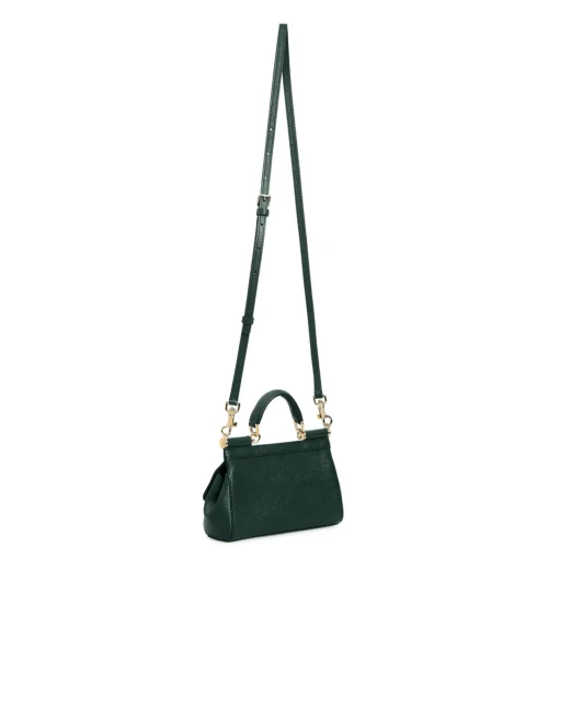 Dolce&Gabbana Кожаная сумка Sicily Small - Артикул: BB7116-A1001