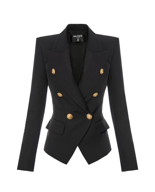 Balmain Піджак із твіду - Артикул: GF1SI505XL81