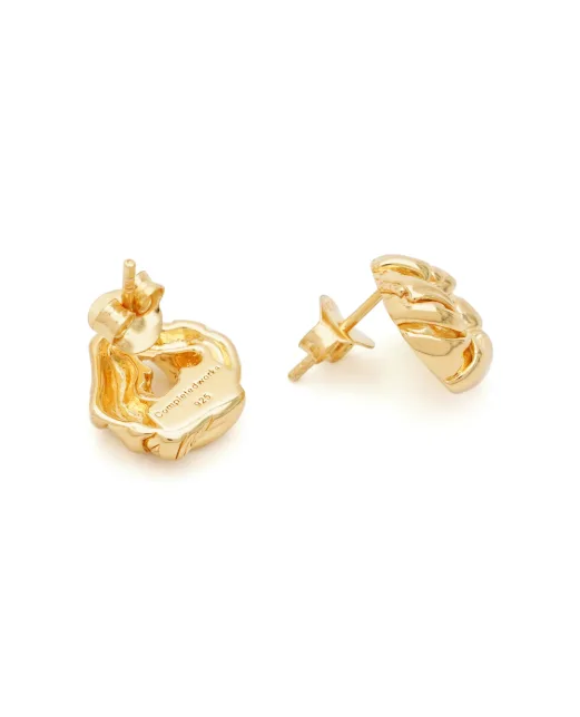 Completedworks Сережки з переробленого золота вермель - Артикул: R2216