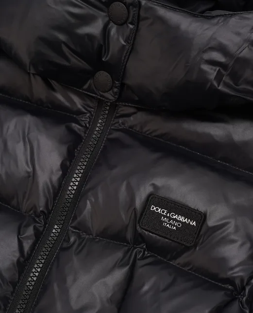Dolce&Gabbana Детский пуховик - Артикул: L5JBO1-G7M4K-S
