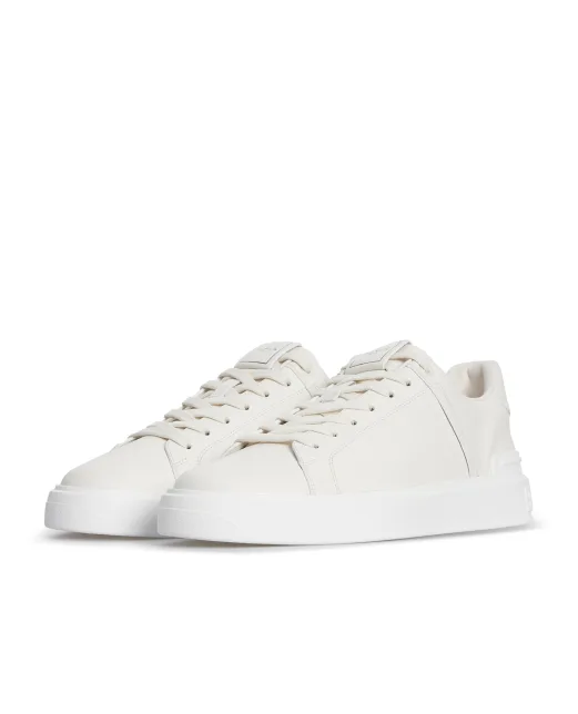 Balmain Кожаные сникеры B-Court - Артикул: AM1VI288LVTR