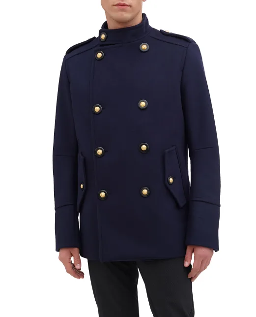 Balmain Шерстяное пальто - Артикул: BH0UC030WB72