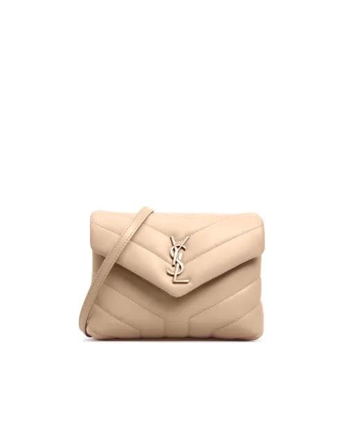 Saint Laurent Кожаная сумка Loulou Toy - Артикул: 678401-DV707