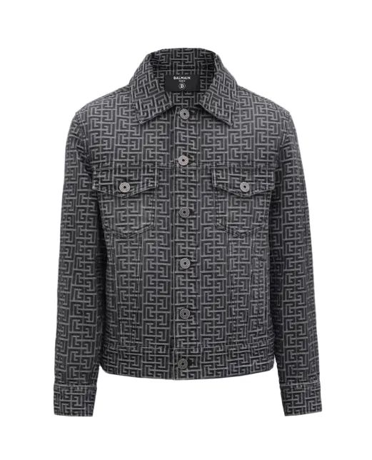 Balmain Хлопковая куртка - Артикул: BH1TC232DD68