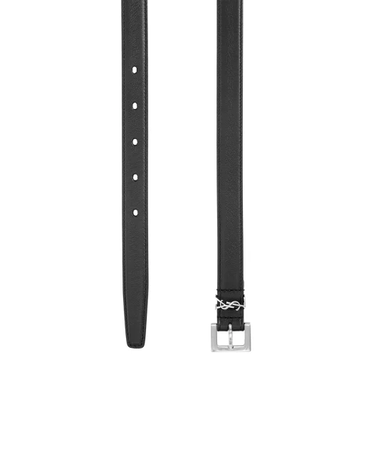 Saint Laurent Кожаный ремень - Артикул: 554465-BOO0E