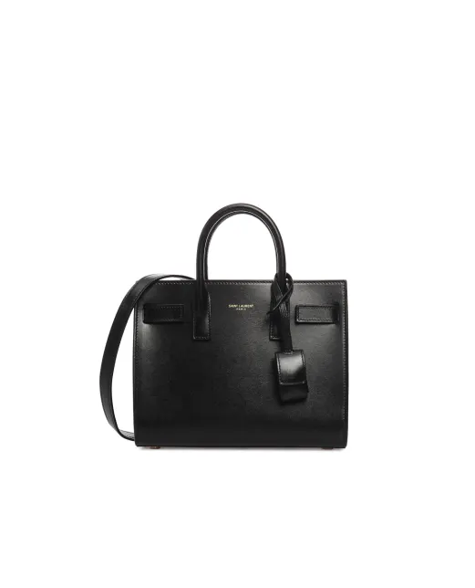 Saint Laurent Шкіряна сумка Sac De Jour Nano - Артикул: 392035-02G9W