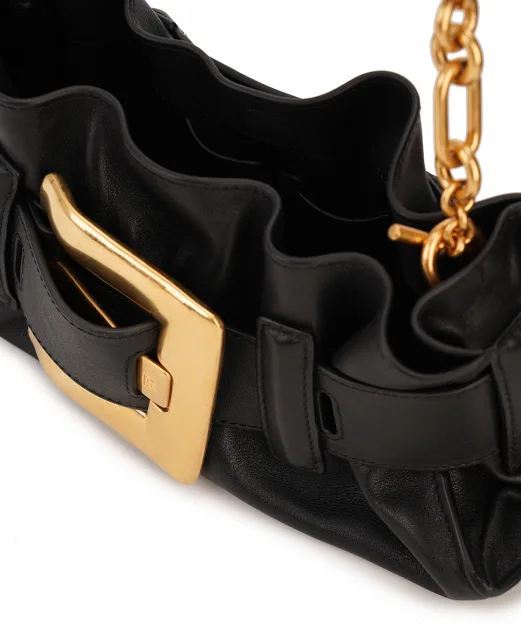 Balmain Кожаная сумка Anthem Mini - Артикул: EN0AE994LMXL
