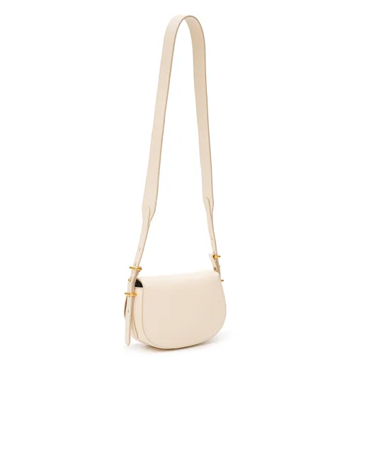 Polo Ralph Lauren Кожаная сумка Polo ID Saddle Crossbody Small - Артикул: 428932626002