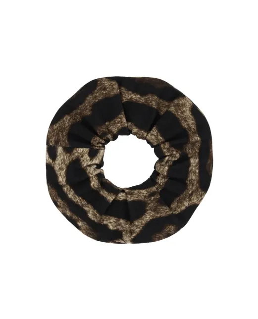 Dolce&Gabbana Детская резинка для волосс с леопардовым принтом - Артикул: LB7A12-FSGQX