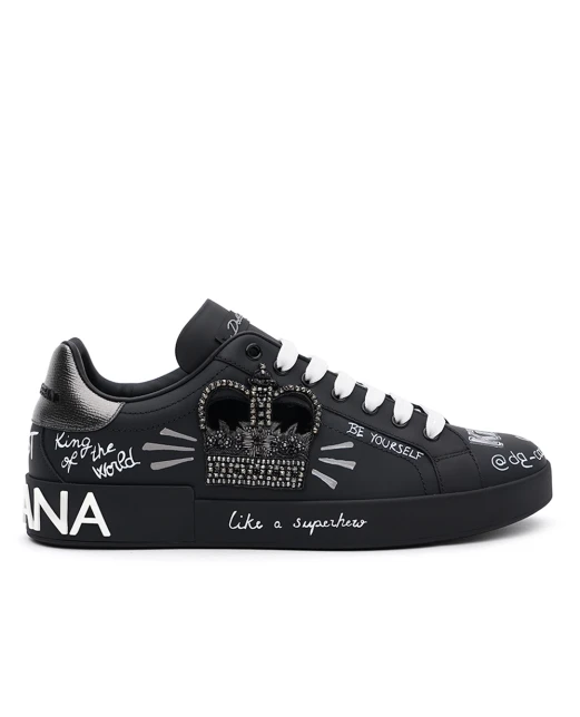 Dolce&Gabbana Кросівки Portofino зі шкіри - Артикул: CS1760-AZ268