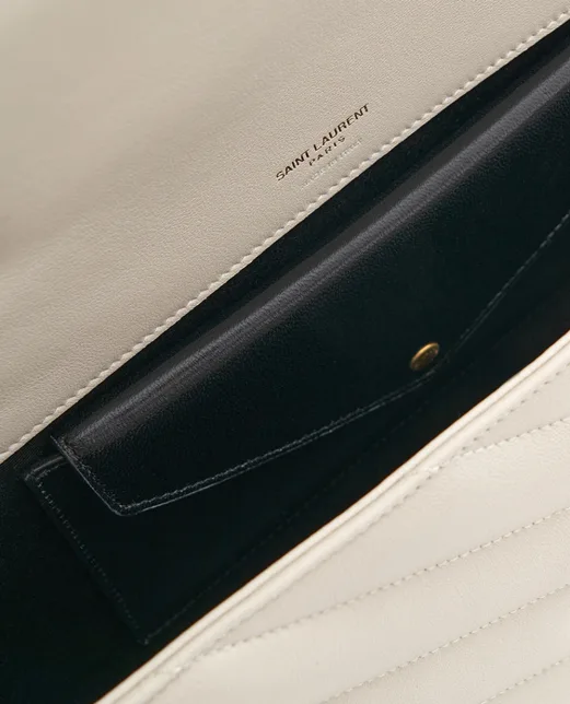 Saint Laurent Сумка зі шкіри Loulou Medium - Артикул: 801439-AAEAX