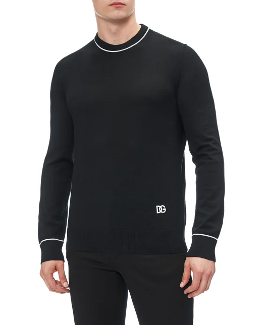 Dolce&Gabbana Пуловер из шерсти - Артикул: GXX02Z-JDVBS