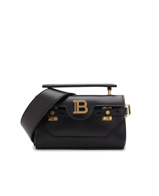 Balmain Кожаная сумка B-Buzz 19 - Артикул: EN1AE742LAVE