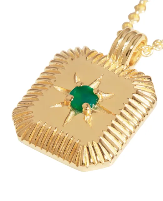 Missoma Кулон-підвіска з каменем - Артикул: BSH-G-N1-CH2-GX