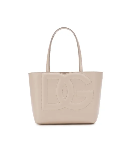 Dolce&Gabbana Кожаная сумка DG Logo Small - Артикул: BB7337-AW576