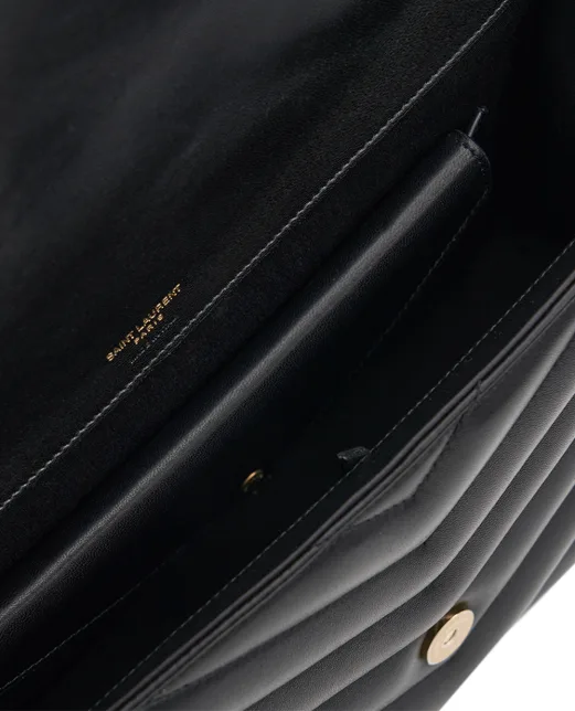 Saint Laurent Сумка зі шкіри Loulou Large - Артикул: 803541-AAEAX