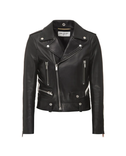 Saint Laurent Шкіряна косуха - Артикул: 481862-Y5YA2