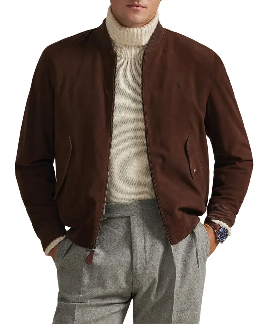 Polo Ralph Lauren Куртка из замши - Артикул: 710P08224001