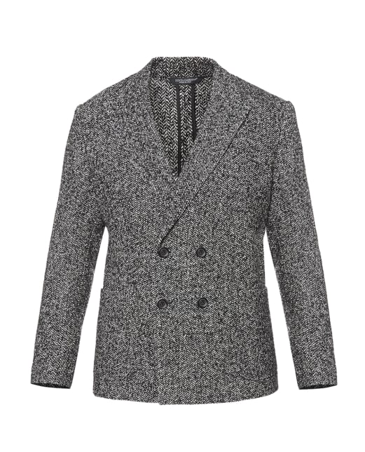 Dolce&Gabbana Пиджак двубортный Portofino из шерсти - Артикул: G2NZ2T-FCZAH