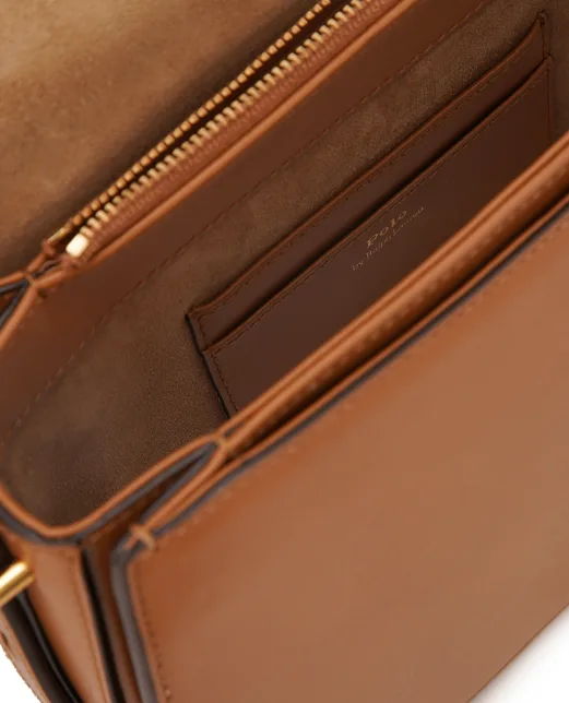 Polo Ralph Lauren Шкіряна сумка Saddle - Артикул: 428928757003