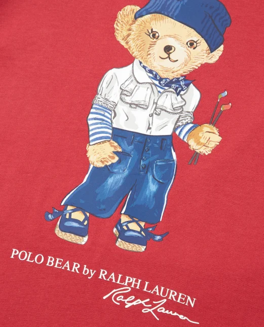 Polo Ralph Lauren Детская футболка Polo Bear - Артикул: 313890235003