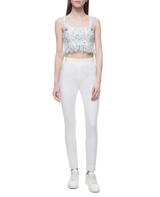 Balmain Твідовий топ - Артикул: SF20036K498