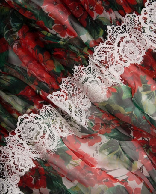Dolce&Gabbana Дитяча шовкова сукня - Артикул: L51DM8-HS1ZV-B