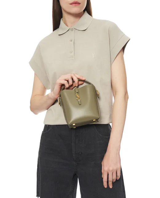Saint Laurent Кожаная сумка Le 37 Mini - Артикул: 765870-2R20W