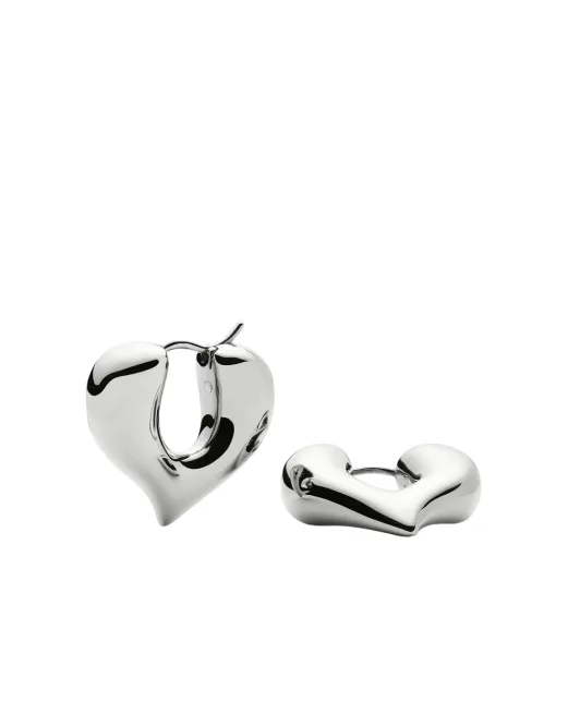 Missoma Сережки-кільця у формі серця - Артикул: VAL-S-E2-NS