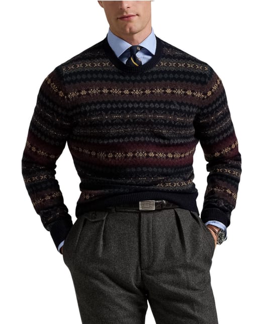 Polo Ralph Lauren Свитер из шерсти в стиле Fair-Isle - Артикул: 710981615001