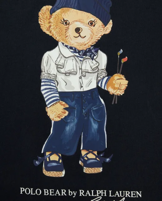 Polo Ralph Lauren Детская футболка Polo Bear - Артикул: 313890235001