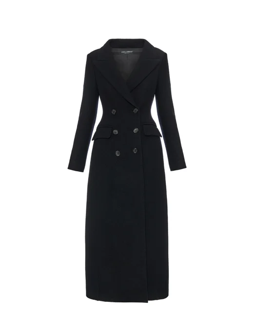 Dolce&Gabbana Пальто двубортное из шерсти - Артикул: F0W5KT-HU2AX