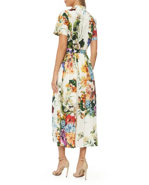 Dolce&Gabbana Сукня з квітковим принтом - Артикул: F6TVLT-HS5TR