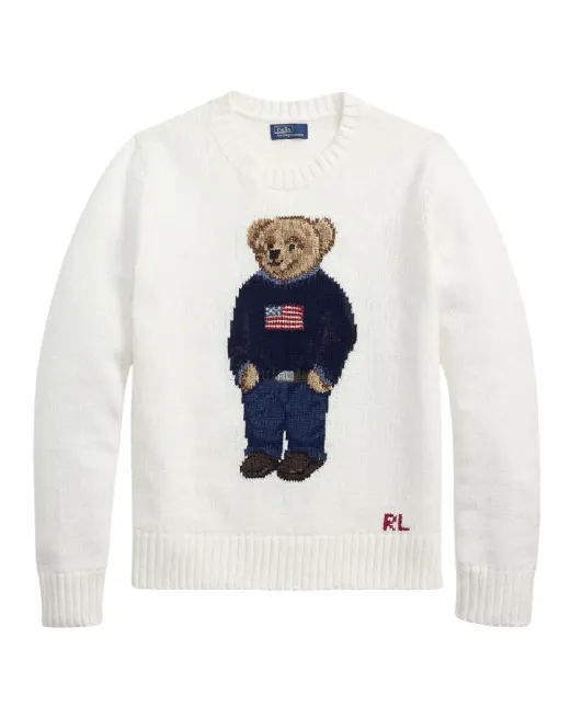 Polo Ralph Lauren Свитер Polo Bear из льна и хлопка - Артикул: 211978359001